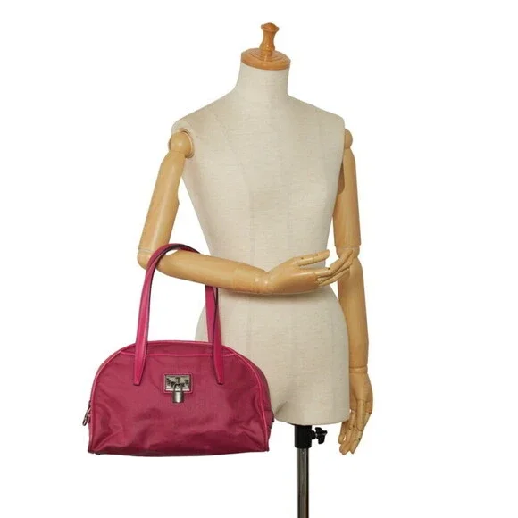 Loewe Nylon Handbag Canvas Handbag in Good condition - Picture 10 of 10